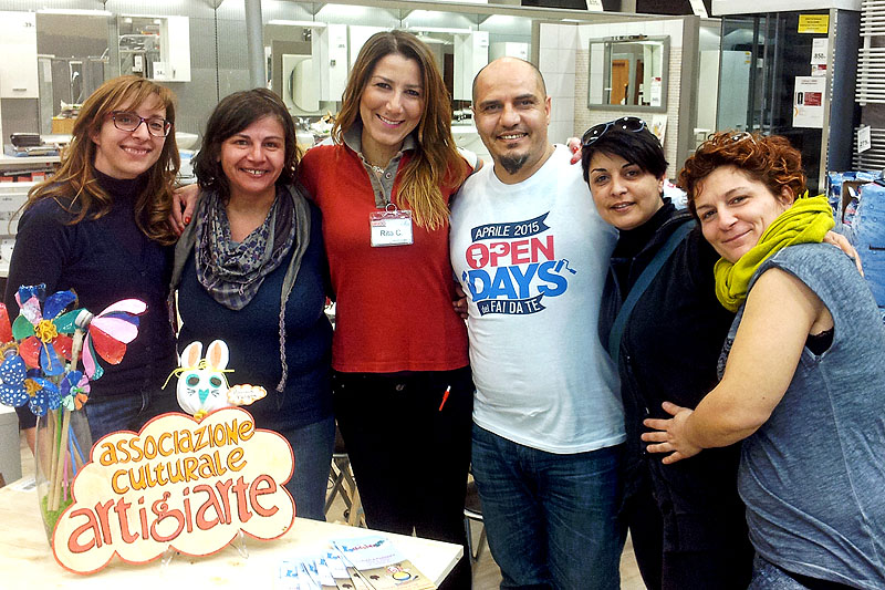 Bricocenter, piccoli artigiani al lavoro