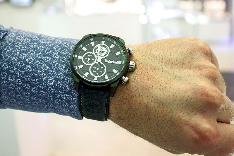 Con le Timberland... al polso