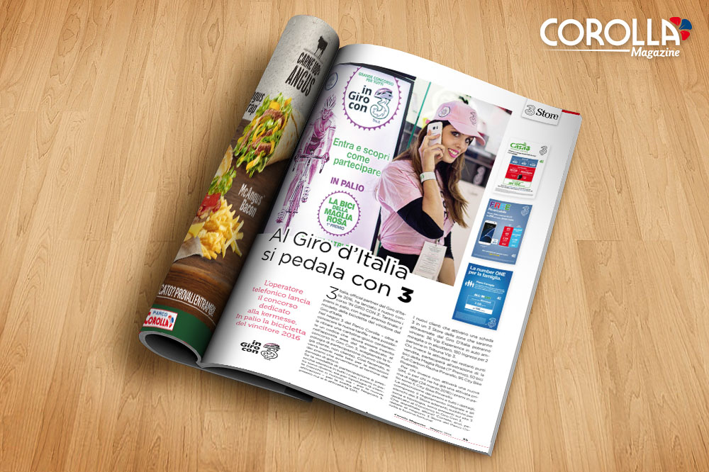 Al Giro d'Italia si pedala con 3