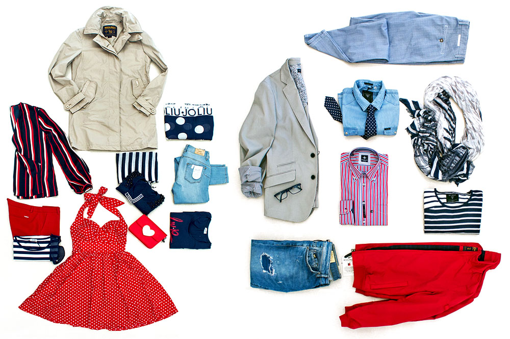 Righe e pois, matrimonio… possibile