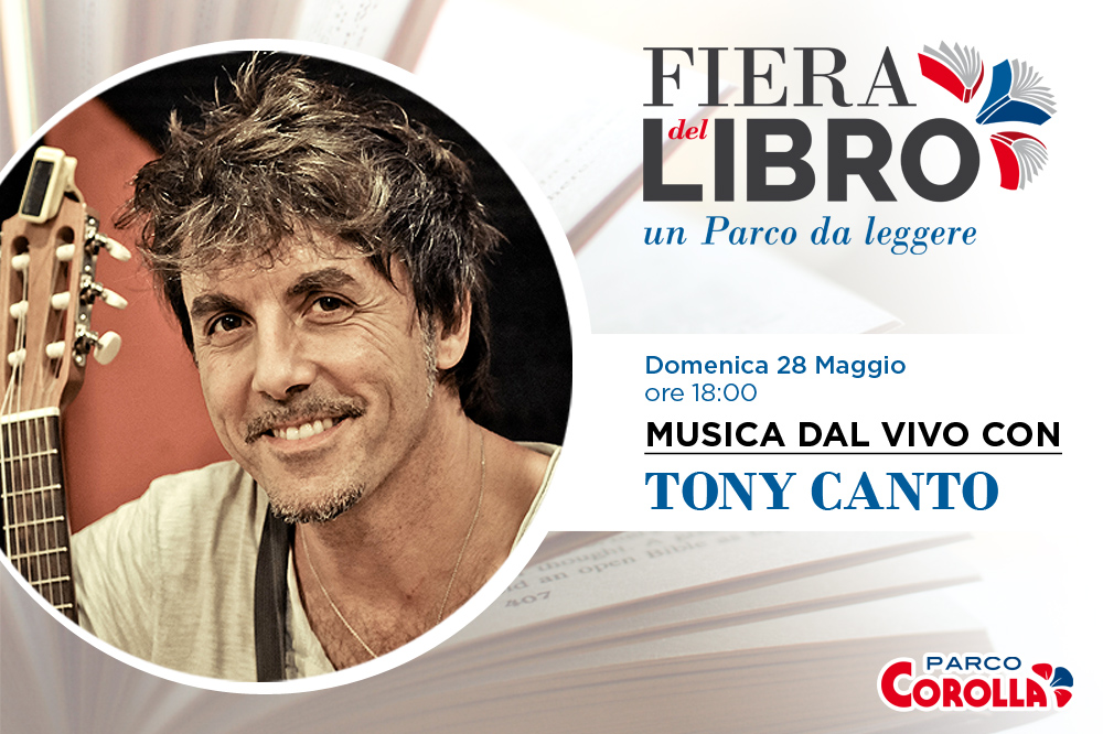 Tony Canto alla Fiera del Libro