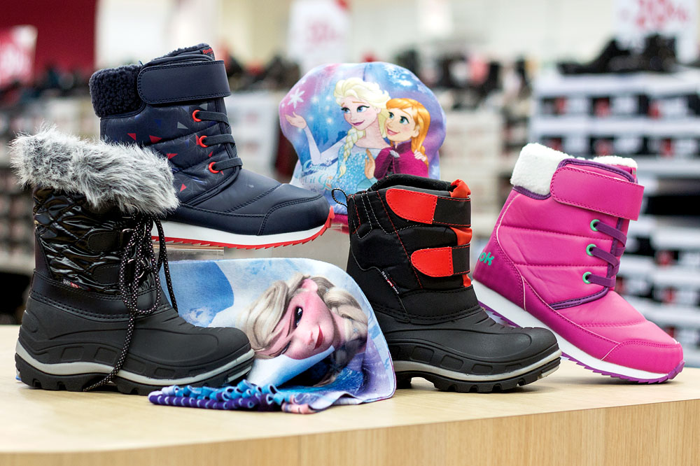 Neve, passeggiate glamour