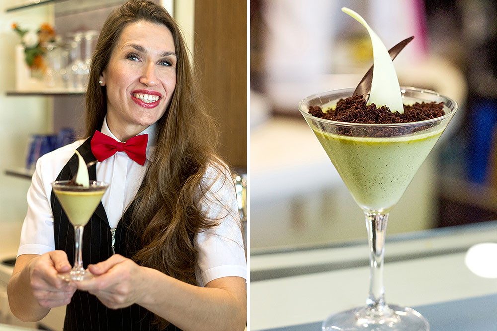 Cremoso al pistacchio e cioccolato