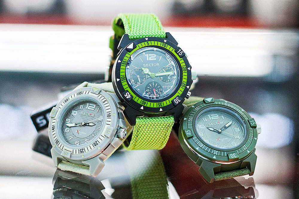 Sector, energia al polso