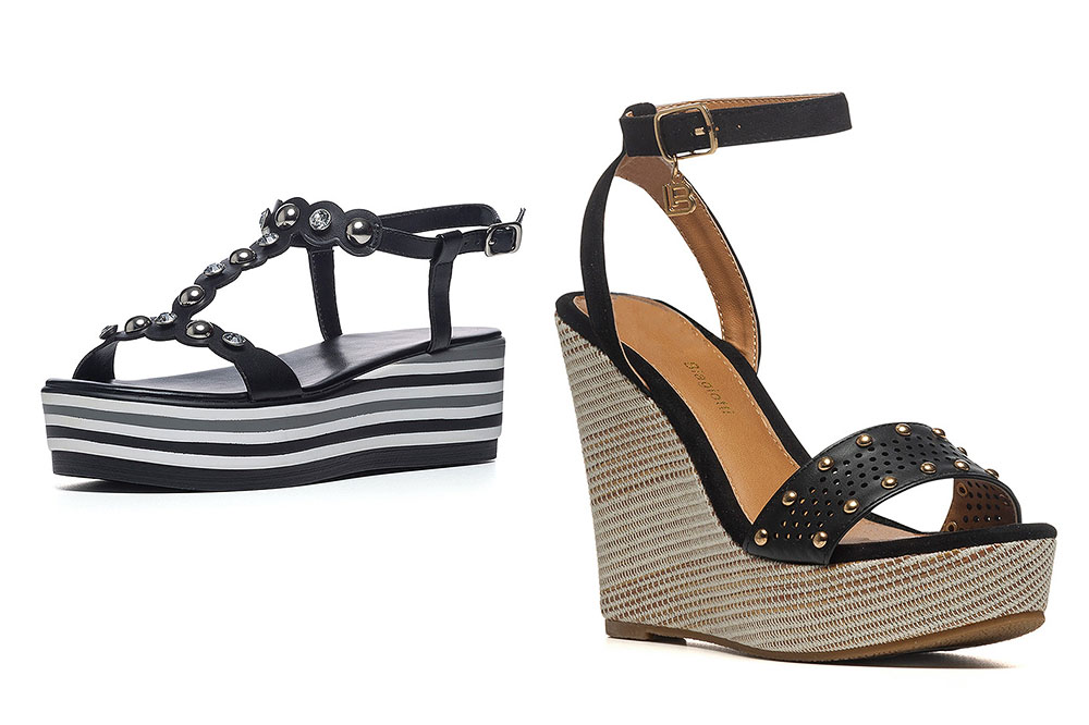 Sandali con le zeppe: le voglio solo fashion