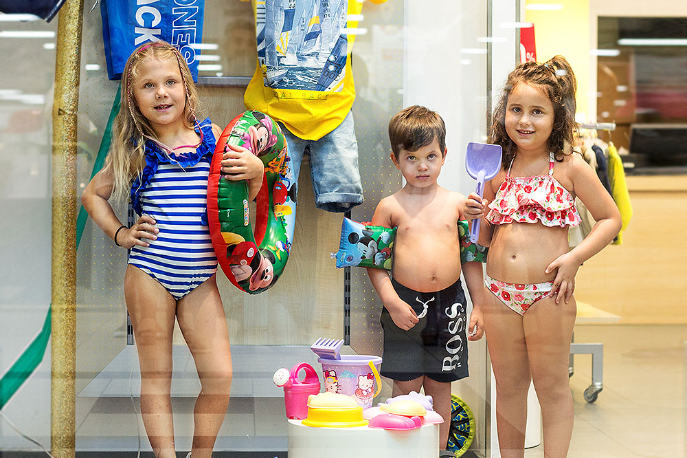 In costume siamo piccoli e belli