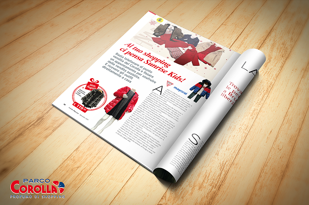 Al tuo shopping ci pensa Sunrise Kids!