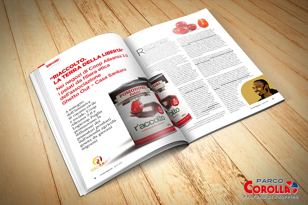 'Riaccolto. La terra della libertà' Nei negozi di Coop Alleanza 3.0 i pelati da filiera etica dell’a