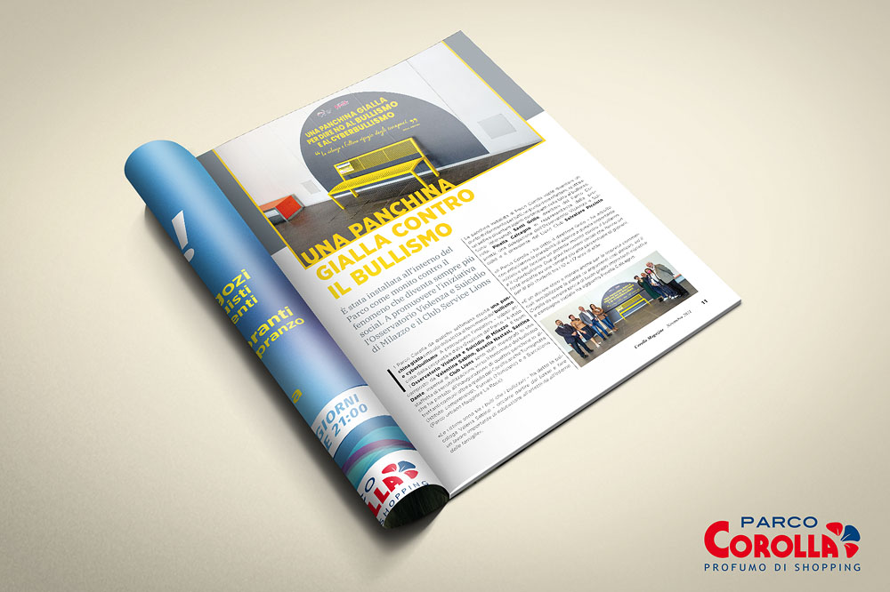 Una panchina gialla contro il bullismo