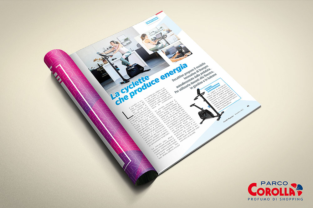 La cyclette che produce energia