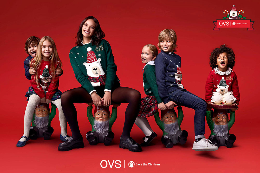 Christmas Jumper Day: Francesca Michielin firma il maglione natalizio di OVS e Save The Children