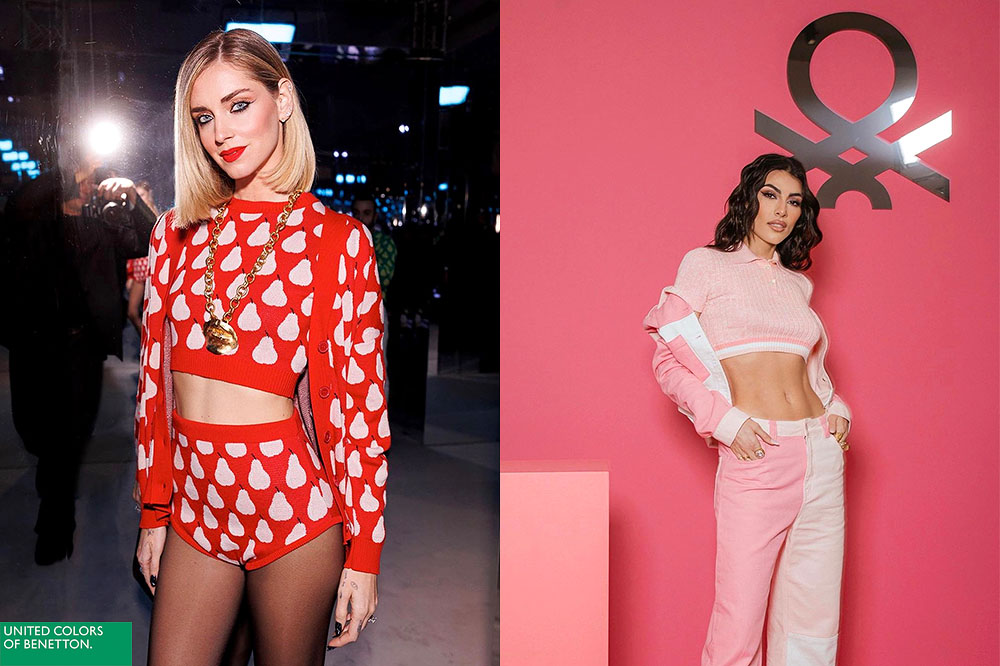 Benetton veste Chiara Ferragni