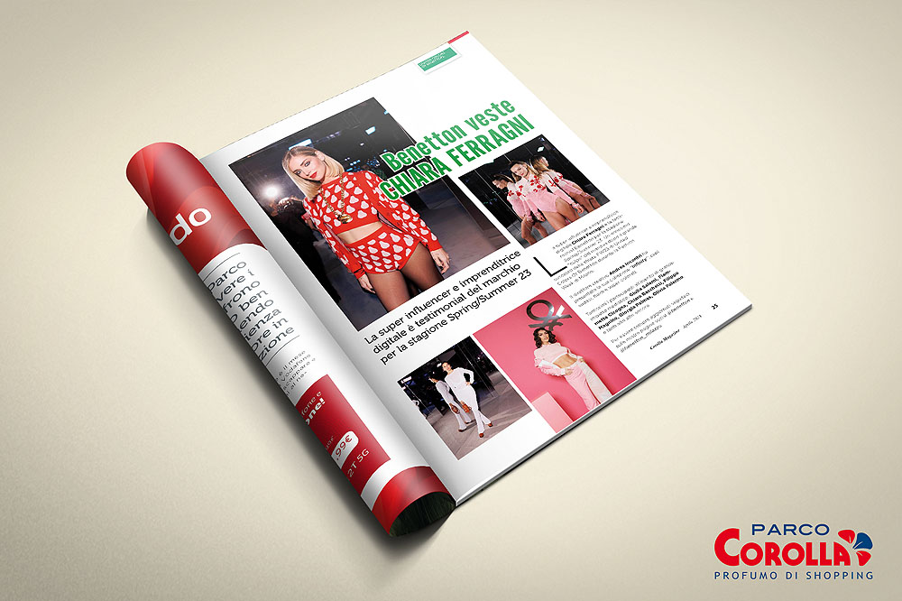 Benetton veste Chiara Ferragni