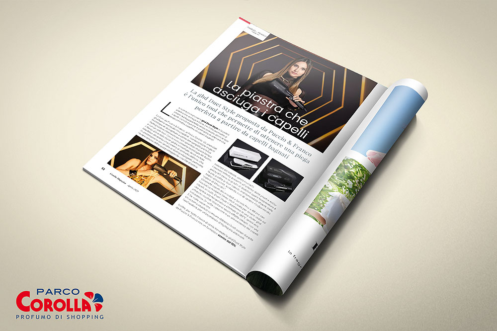 La piastra che asciuga i capelli