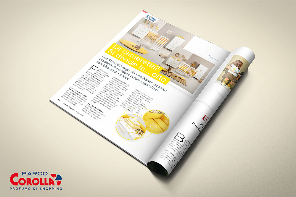 La cameretta? Si divide in… otto