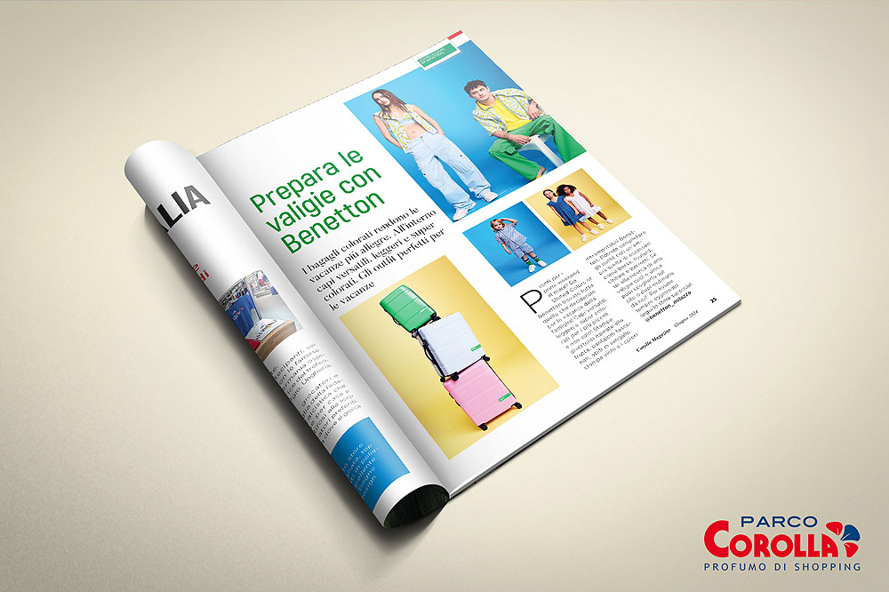 Prepara le valigie con Benetton