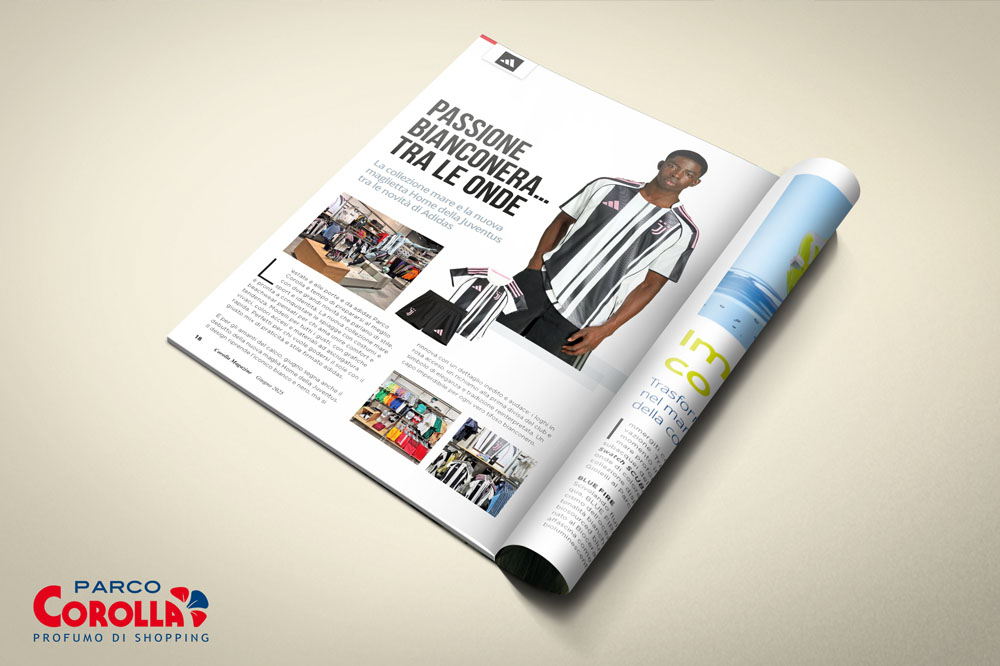 Passione bianconera… tra le onde