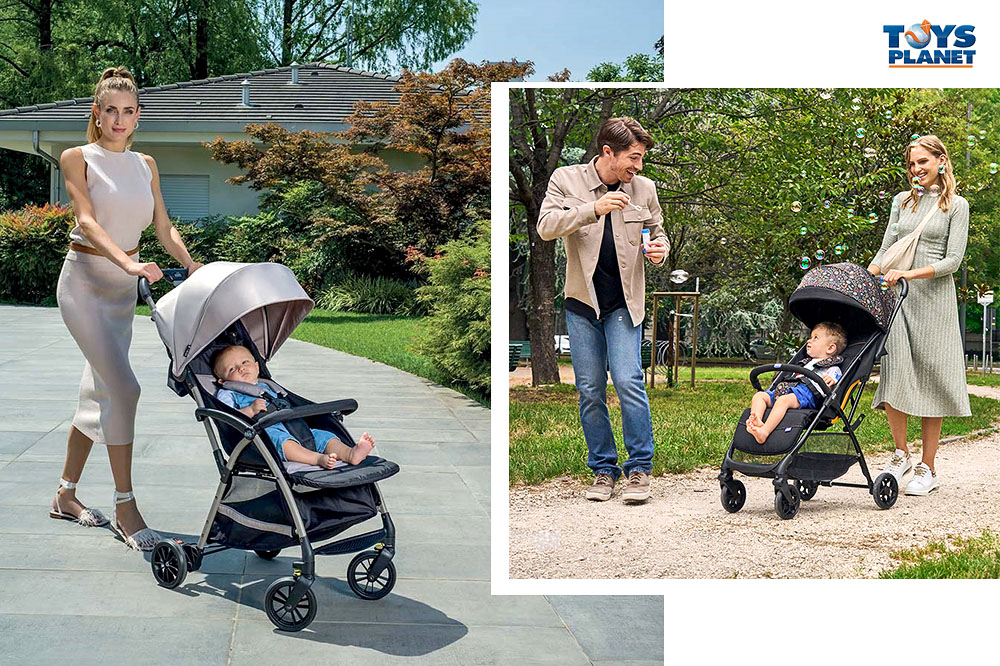 In estate il passeggino diventa leggero