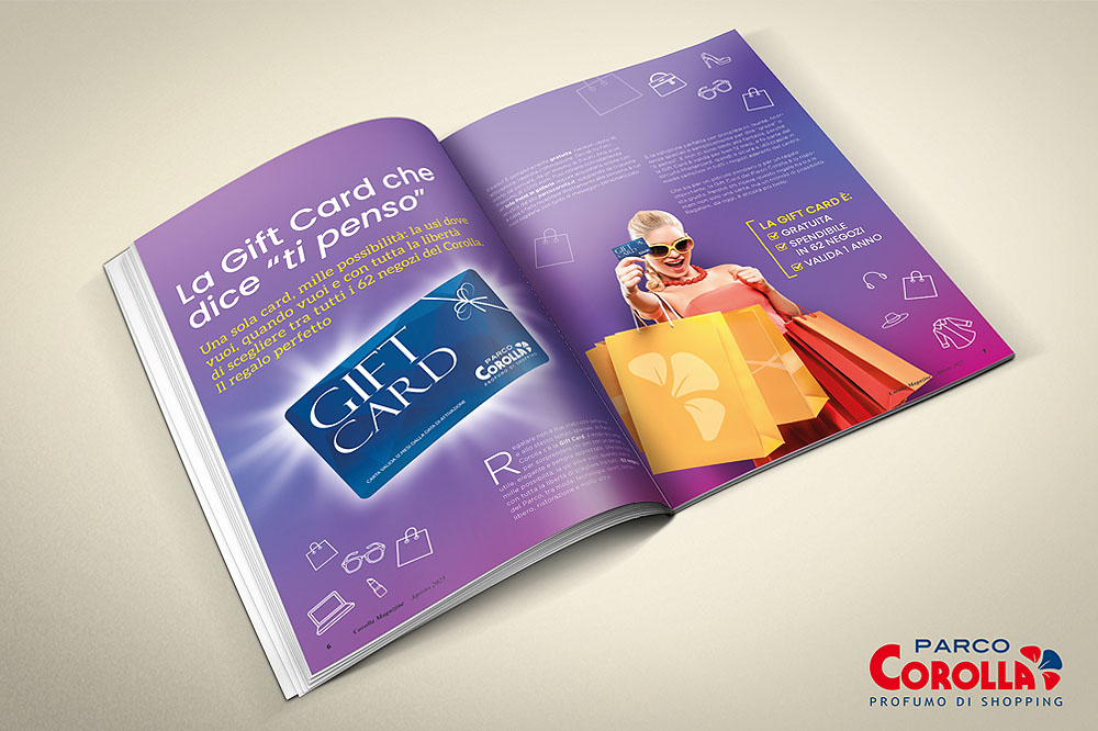 La Gift Card che dice 'ti penso'