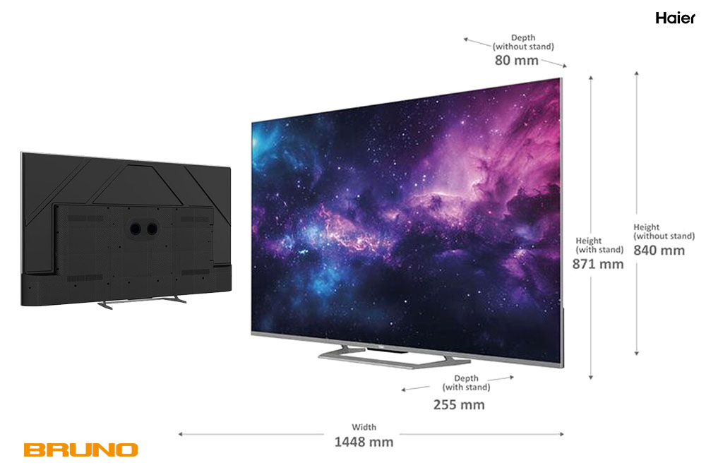 Nuove Smart TV Haier Mini LED 4K da Bruno al Corolla