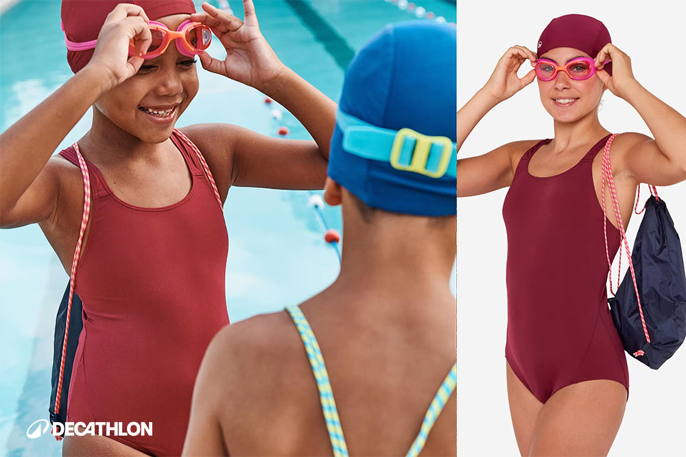 A marzo da Decathlon il kit nuoto per bambine