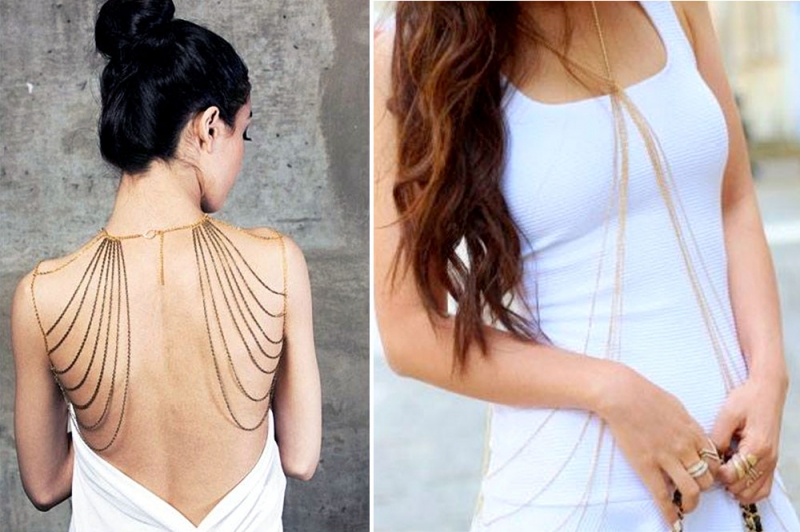 Body chain, l’estate si fa bollente