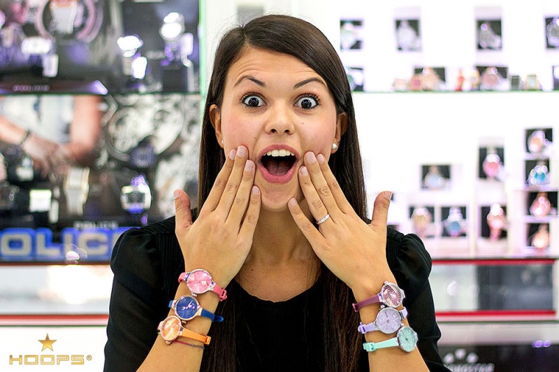 Hoops, l'orologio che stupisce!