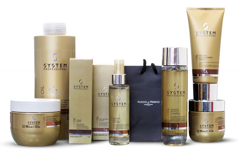 Con l’olio nei capelli