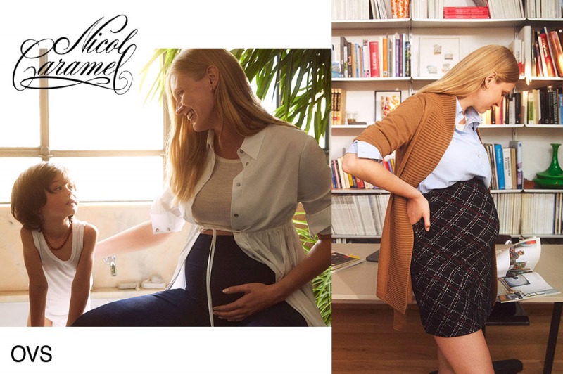 Nicol Caramel, premaman versatile ed elegante