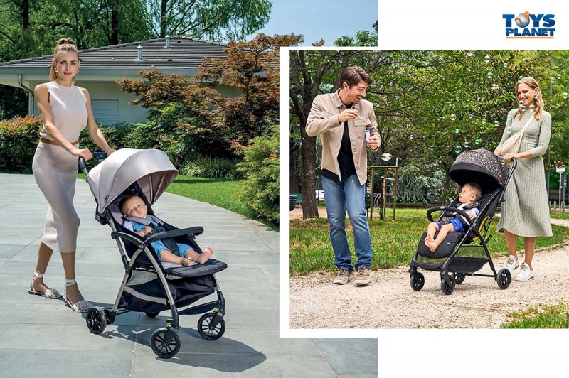In estate il passeggino diventa leggero